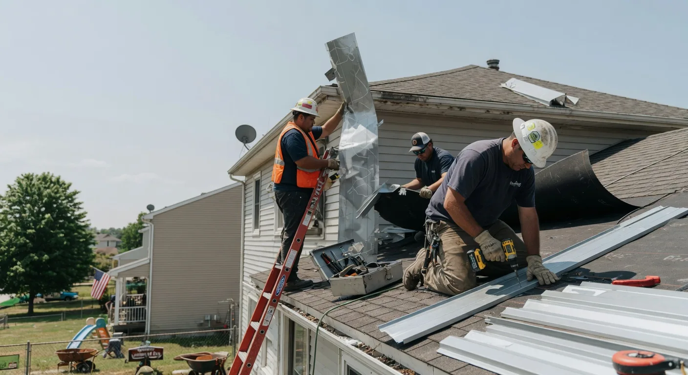 Metal Roof Repair in Hanlontown, IA
